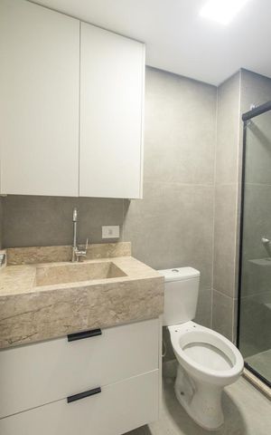 Apartamento para alugar com 51m², 2 quartos e 1 vaga Apartamento para alugar com 51m², 2 quartos e 1 vagaBanheiro Social