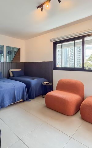 Studio para alugar com 42m², 1 quarto e sem vaga Studio para alugar com 42m², 1 quarto e sem vagaStudio