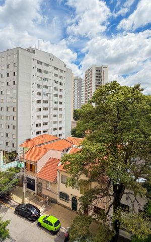 Studio para alugar com 42m², 1 quarto e sem vaga Studio para alugar com 42m², 1 quarto e sem vagaVista da Varanda