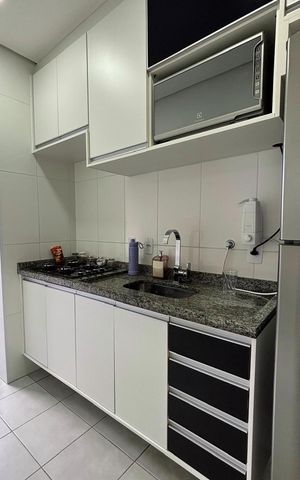 Apartamento à venda com 40m², 1 quarto e 1 vagaCozinha 