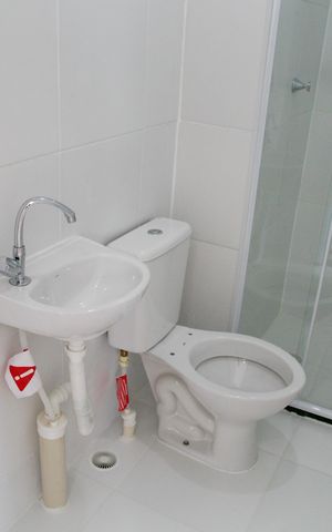 Apartamento à venda com 32m², 2 quartos e sem vaga Apartamento à venda com 32m², 2 quartos e sem vagaBanheiro social