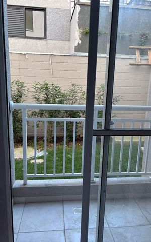 Studio à venda com 27m², 1 quarto e sem vagaVaranda