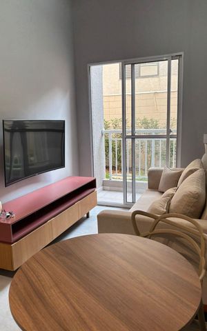 Studio à venda com 27m², 1 quarto e sem vagaSala