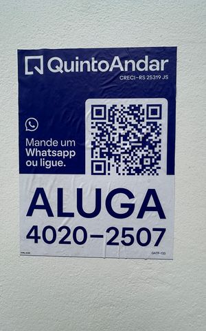 Apartamento para alugar com 35m², 1 quarto e sem vaga Apartamento para alugar com 35m², 1 quarto e sem vagaPlaca