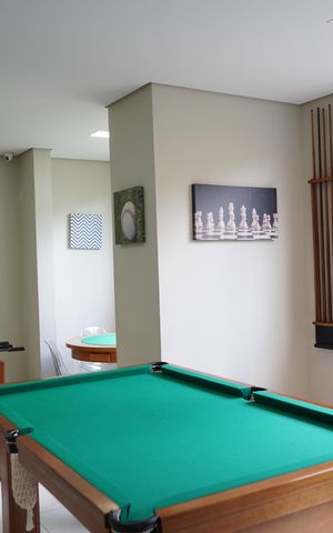 Apartamento à venda com 45m², 2 quartos e 1 vagaSalão de jogos