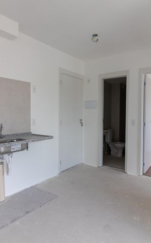 Apartamento à venda com 38m², 2 quartos e sem vaga Apartamento à venda com 38m², 2 quartos e sem vagaSala e Cozinha