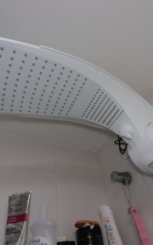 Apartamento à venda com 64m², 3 quartos e 1 vagaBanheiro da Suíte - Chuveiro