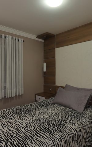 Apartamento à venda com 64m², 3 quartos e 1 vagaSuíte
