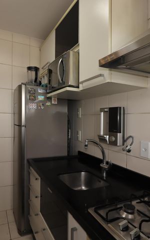 Apartamento à venda com 64m², 3 quartos e 1 vagaCozinha