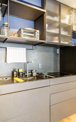 Apartamento à venda com 42m², 1 quarto e 1 vagaCozinha