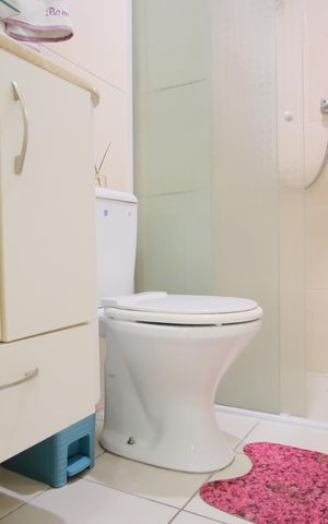 Apartamento à venda com 65m², 3 quartos e 2 vagasBanheiro Social