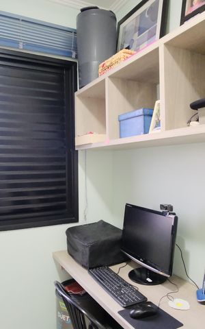 Apartamento à venda com 65m², 3 quartos e 2 vagasQuarto 2