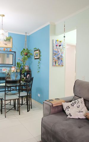 Apartamento à venda com 65m², 3 quartos e 2 vagasSala