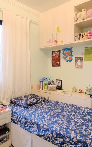 Apartamento à venda com 65m², 3 quartos e 2 vagasQuarto 1