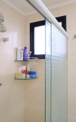Apartamento à venda com 65m², 3 quartos e 2 vagasBanheiro da Suíte