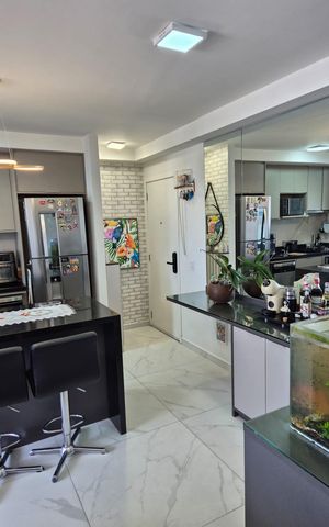 Apartamento à venda com 60m², 2 quartos e 1 vaga