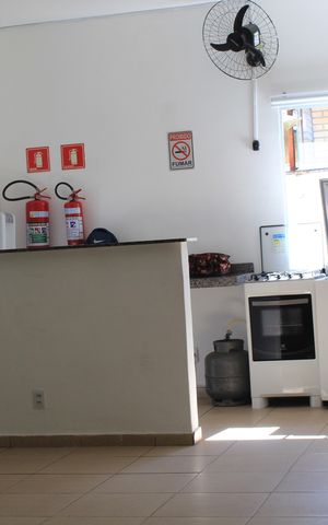 Casa de condomínio para alugar com 128m², 2 quartos e 2 vagas Casa de condomínio para alugar com 128m², 2 quartos e 2 vagasÁrea comum - Salão de festas