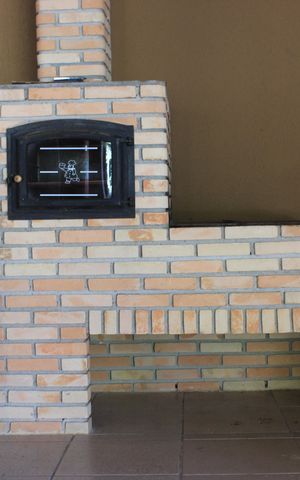 Casa de condomínio para alugar com 128m², 2 quartos e 2 vagas Casa de condomínio para alugar com 128m², 2 quartos e 2 vagasÁrea comum - Churrasqueira