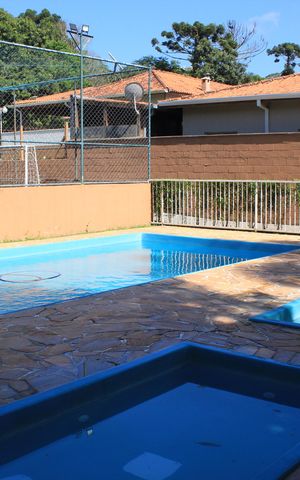 Casa de condomínio para alugar com 128m², 2 quartos e 2 vagas Casa de condomínio para alugar com 128m², 2 quartos e 2 vagasÁrea comum - Piscina