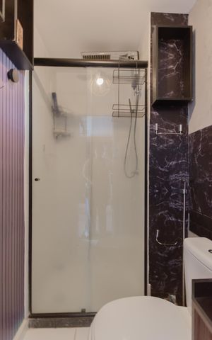 Apartamento à venda com 35m², 1 quarto e sem vaga Apartamento à venda com 35m², 1 quarto e sem vagaBanheiro