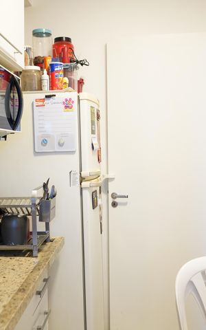 Studio à venda com 26m², 1 quarto e sem vagaCozinha