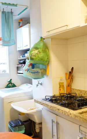 Studio à venda com 26m², 1 quarto e sem vagaCozinha