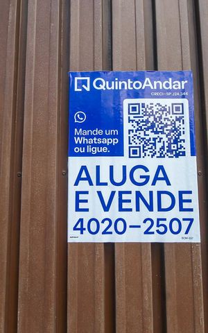 Casa à venda com 120m², 2 quartos e 2 vagasFachada/placa