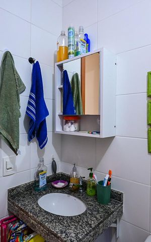 Apartamento para alugar com 44m², 2 quartos e 1 vagaBanheiro