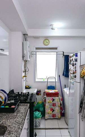 Apartamento para alugar com 44m², 2 quartos e 1 vagaCozinha