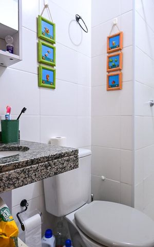 Apartamento para alugar com 44m², 2 quartos e 1 vagaBanheiro