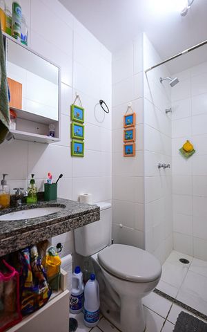 Apartamento para alugar com 44m², 2 quartos e 1 vagaBanheiro