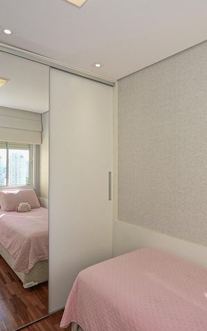 Apartamento à venda com 87m², 3 quartos e 2 vagasQuarto 1