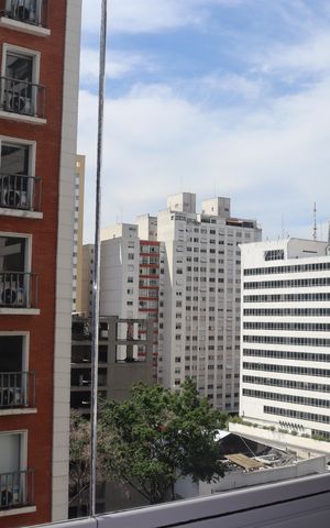 Studio à venda com 28m², 1 quarto e sem vagaVista da Varanda