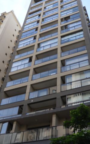 Studio à venda com 28m², 1 quarto e sem vagaFachada