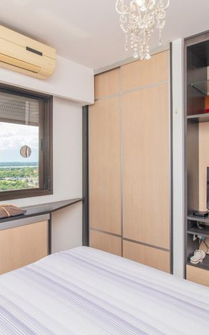 Apartamento para alugar com 34m², 1 quarto e 1 vagaQuarto