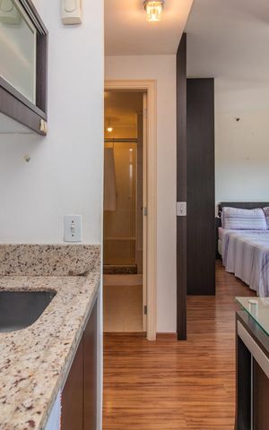Apartamento para alugar com 34m², 1 quarto e 1 vagaCozinha