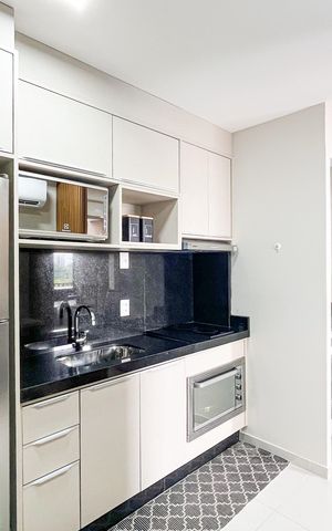Apartamento à venda com 35m², 2 quartos e sem vaga Apartamento à venda com 35m², 2 quartos e sem vagaSala/Cozinha