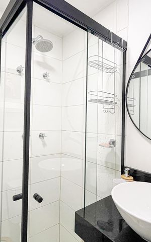 Apartamento à venda com 35m², 2 quartos e sem vaga Apartamento à venda com 35m², 2 quartos e sem vagaBanheiro