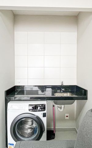 Apartamento à venda com 35m², 2 quartos e sem vaga Apartamento à venda com 35m², 2 quartos e sem vagaSala/Cozinha