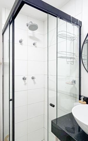 Apartamento à venda com 35m², 2 quartos e sem vaga Apartamento à venda com 35m², 2 quartos e sem vagaBanheiro