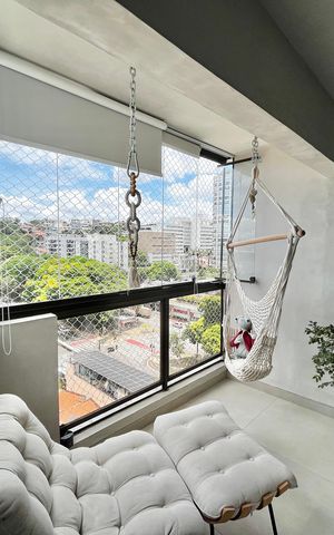 Apartamento à venda com 70m², 1 quarto e 1 vaga Apartamento à venda com 70m², 1 quarto e 1 vagaVaranda da Sala