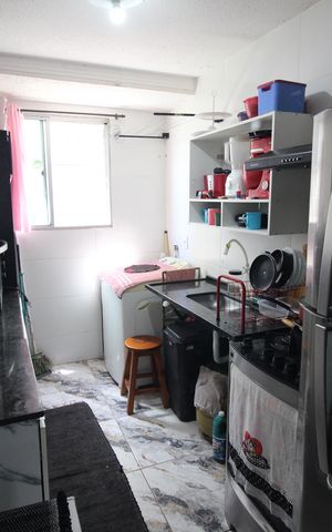 Apartamento à venda com 50m², 2 quartos e 1 vagaCozinha e Área de Serviço