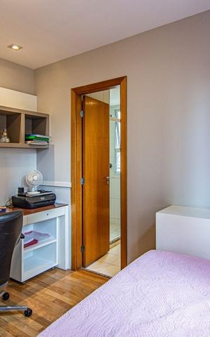 Apartamento à venda com 146m², 3 quartos e 2 vagas Apartamento à venda com 146m², 3 quartos e 2 vagasQuarto 2