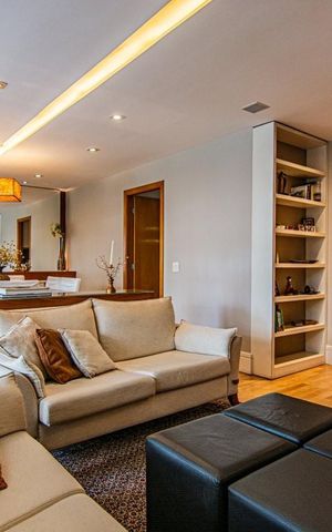 Apartamento à venda com 146m², 3 quartos e 2 vagas Apartamento à venda com 146m², 3 quartos e 2 vagasSala