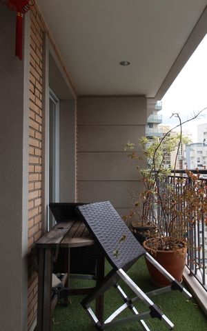Apartamento para alugar com 48m², 1 quarto e 1 vagaVaranda