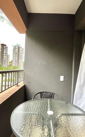 Studio para alugar com 24m², 1 quarto e sem vagaVaranda