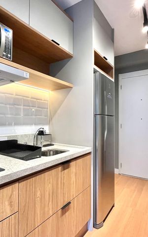 Studio para alugar com 24m², 1 quarto e sem vagaCozinha