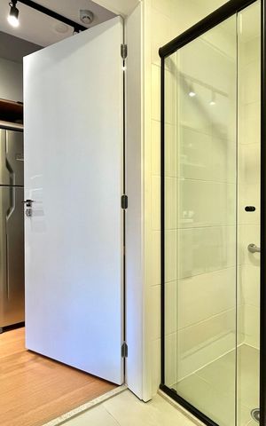 Studio para alugar com 24m², 1 quarto e sem vagaBanheiro