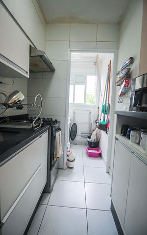 Apartamento para alugar com 56m², 2 quartos e 1 vagaCozinha