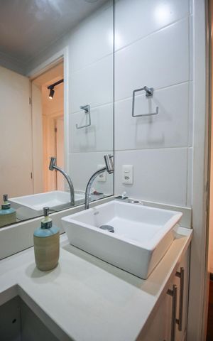 Apartamento para alugar com 56m², 2 quartos e 1 vagaBanheiro da Suíte